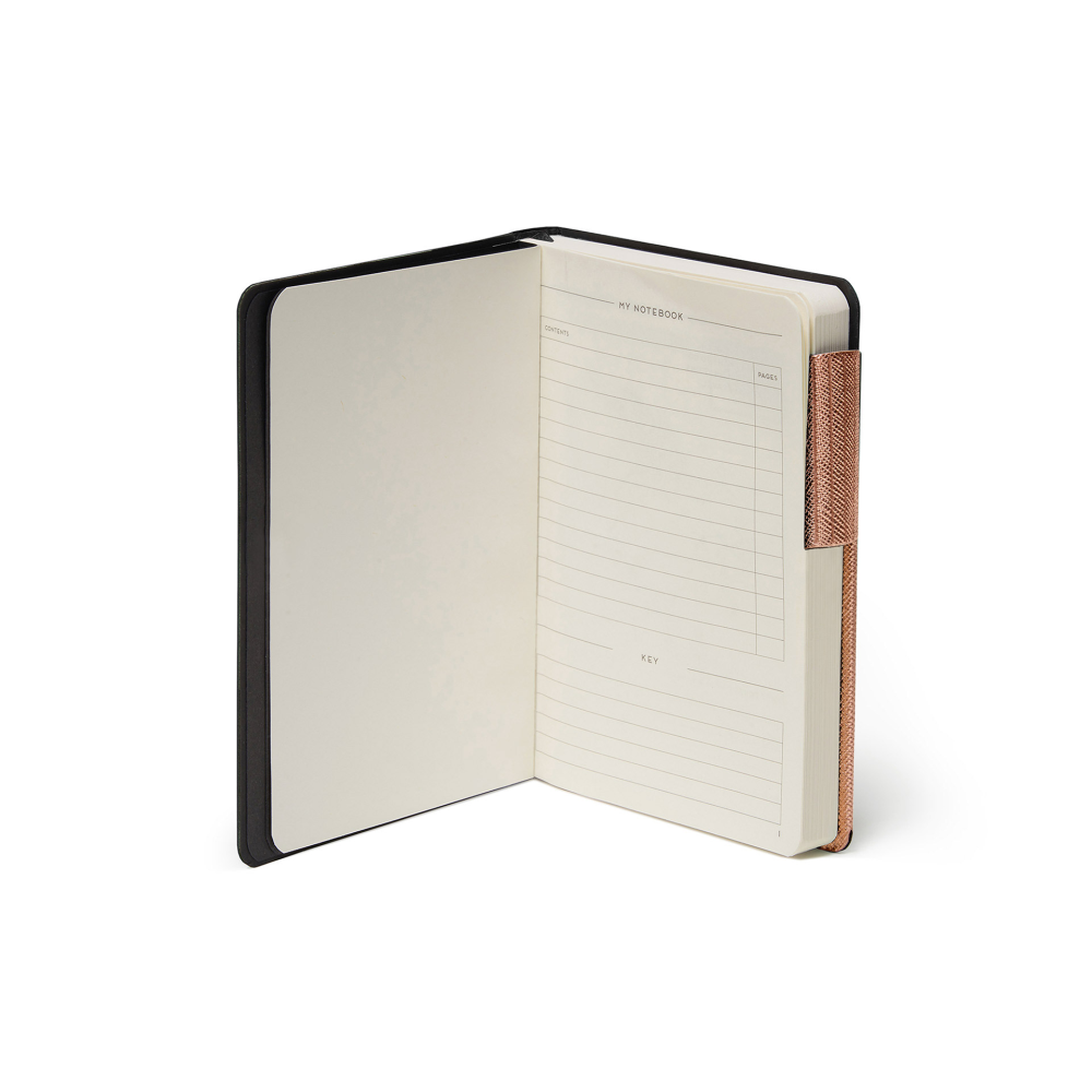 Anteckningsbok, My Notebook, Small, Rutad, Rose Gold (MYNOT0148) - 6