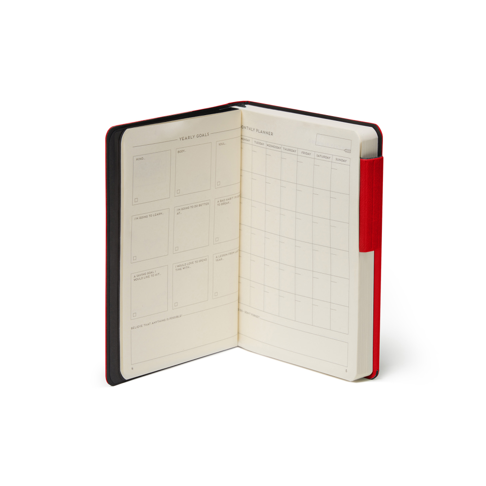 Anteckningsbok, My Notebook, Small, Blank, Red (MYNOT0022) - 2