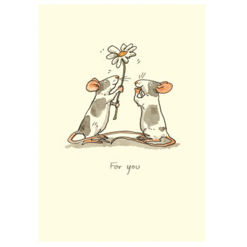 Anita Jeram : For you - Dubbelt kort med kuvert