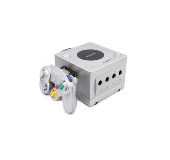 Gamecube konsol silver inkl originalkontroll