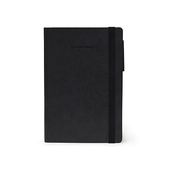 Anteckningsbok, My Notebook, Medium, Rutad, Black (MYNOT0041)