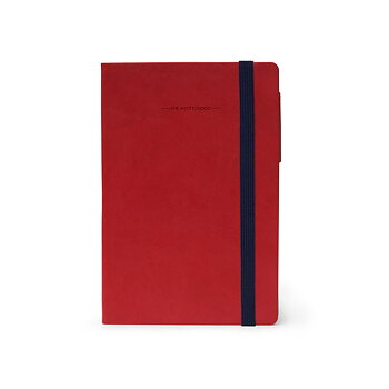 Anteckningsbok, My Notebook, Medium, Blank, Red (MYNOT0052)