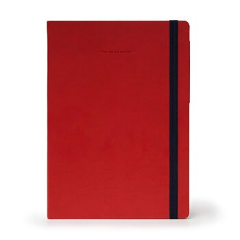 Anteckningsbok, My Notebook, Large, Rutad, Red (MYNOT0072)