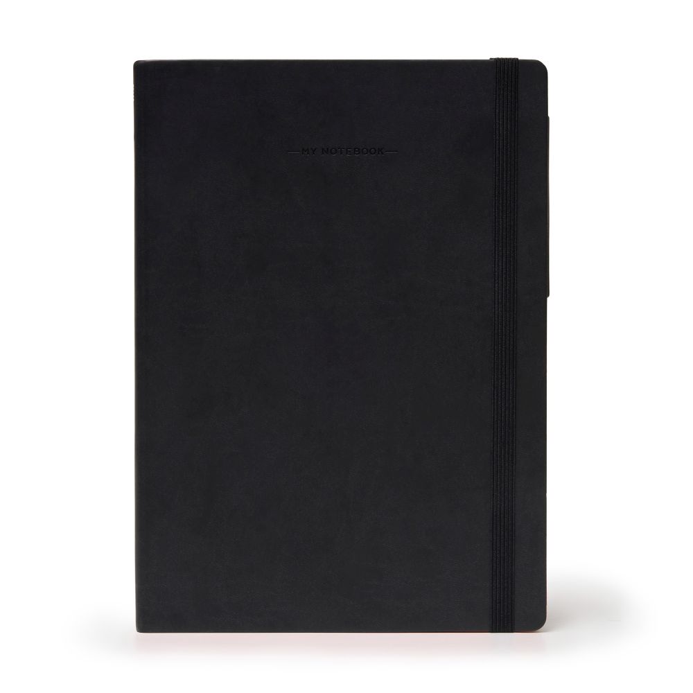 Anteckningsbok, My Notebook, Large, Blank, Black (MYNOT0081)