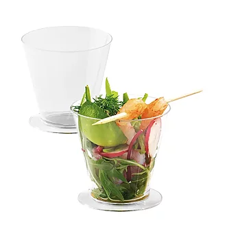 Bägare Rund konisk på fot 135 ml 100 st/fp