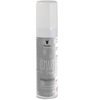 Livsmedelsfärg silverspray 100 ml
