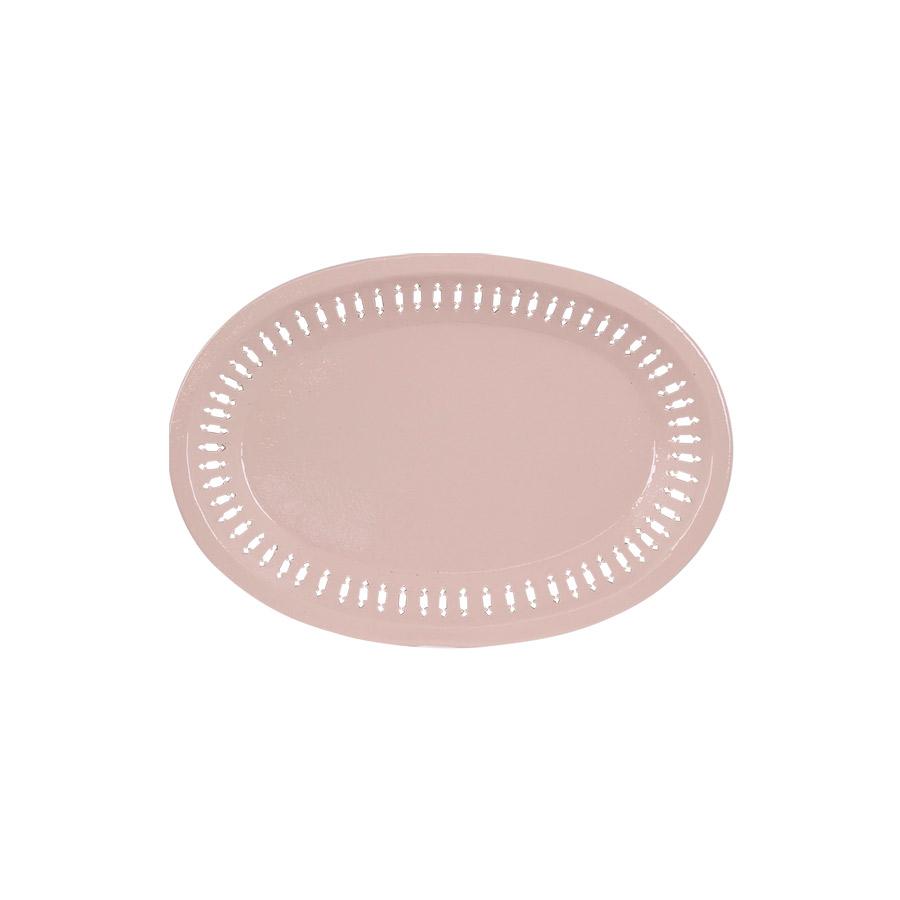 Bricka Allan Rosa Liten