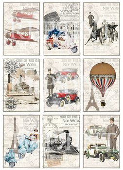 Reprint Klippark KP0053 Cutouts Time for travel 