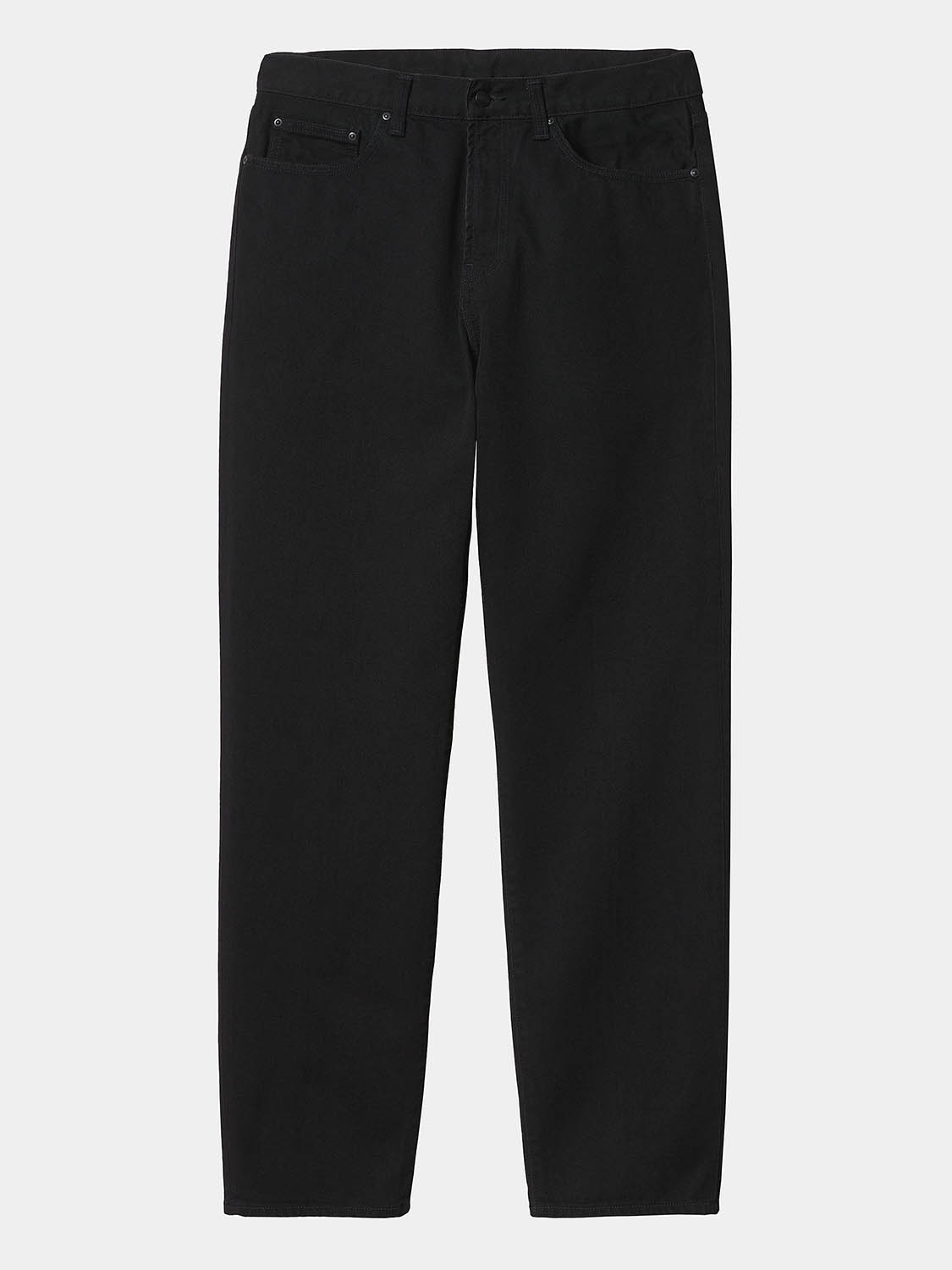Carhartt WIP - Pontiac Pant Organic Black One Wash - 4