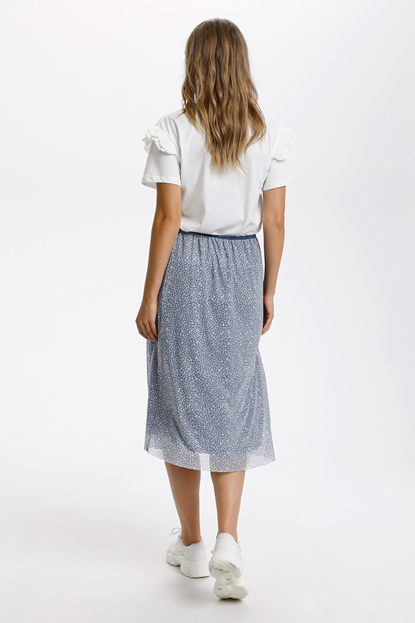 Kaffe - Mesha Skirt Midnight Navy Petit Fleur - 6