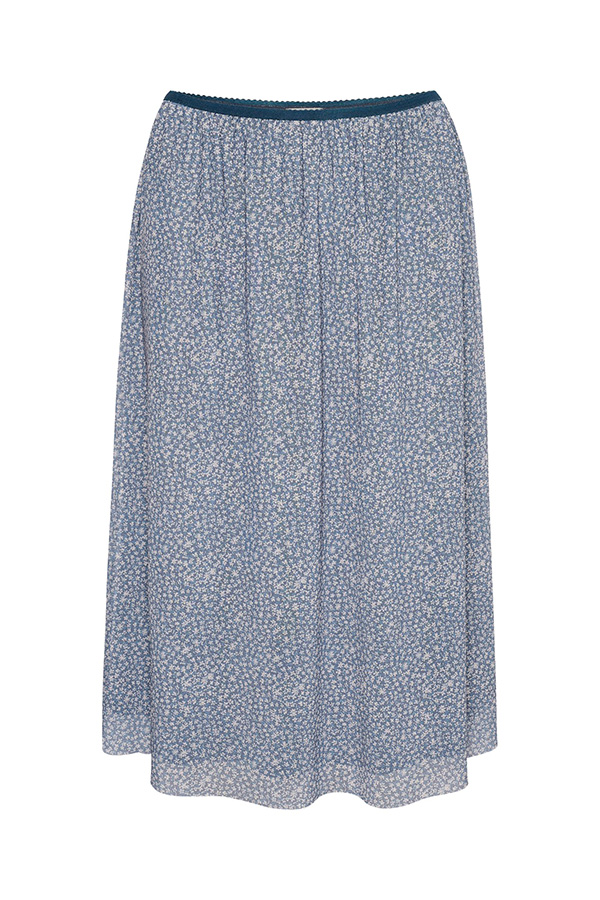 Kaffe - Mesha Skirt Midnight Navy Petit Fleur - 4