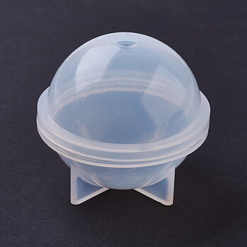 Gjutform  i silikon -  Delbart klot/Sphere ca 60mm