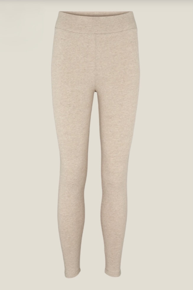 Basicapparel - Anni Soft Leggings Black & Khaki - 2