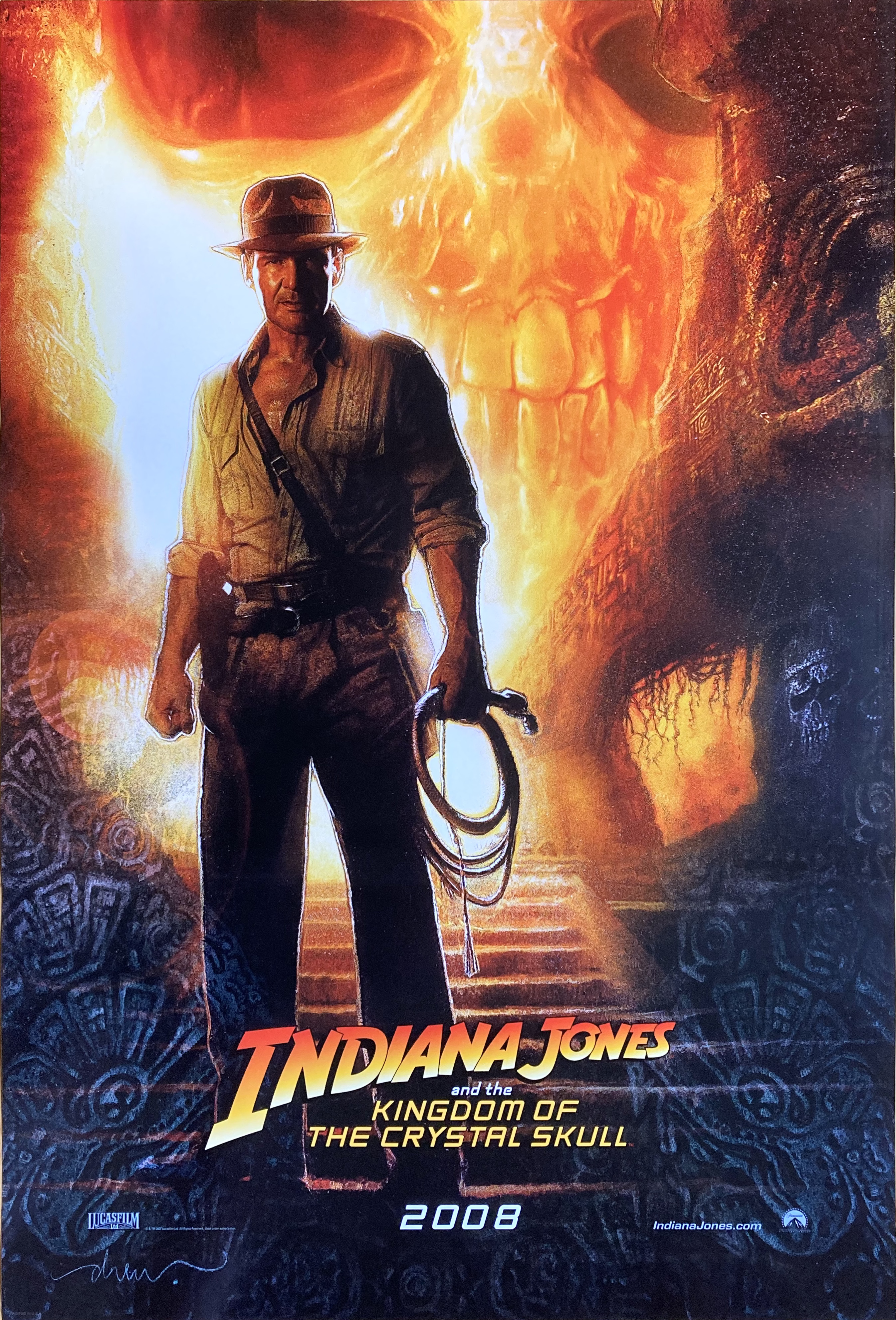 INDIANA JONES OCH KRISTALLDÖDSKALLENS RIKE (2008) Advance 