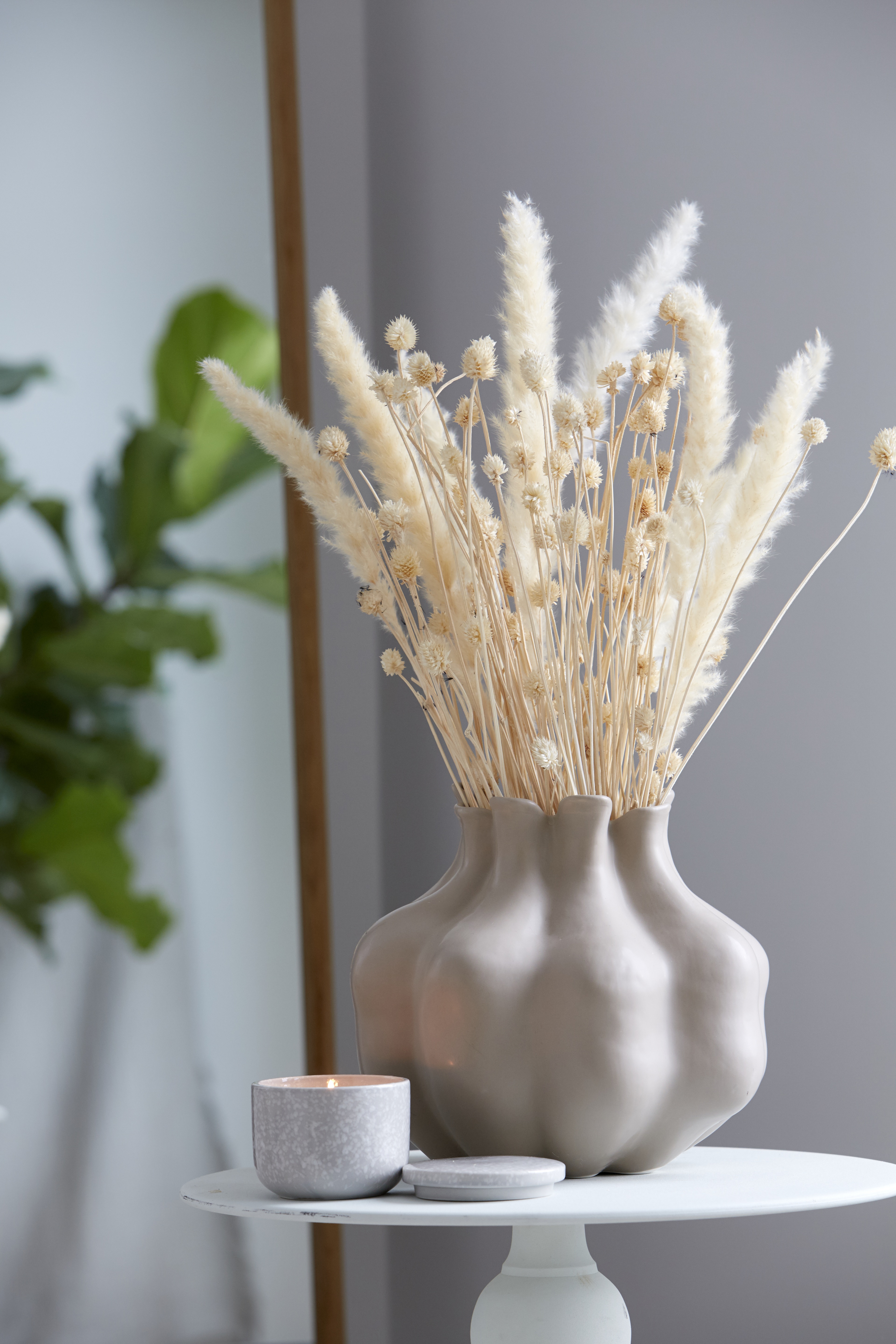 Vase - Pot - Ceramic - White - 4