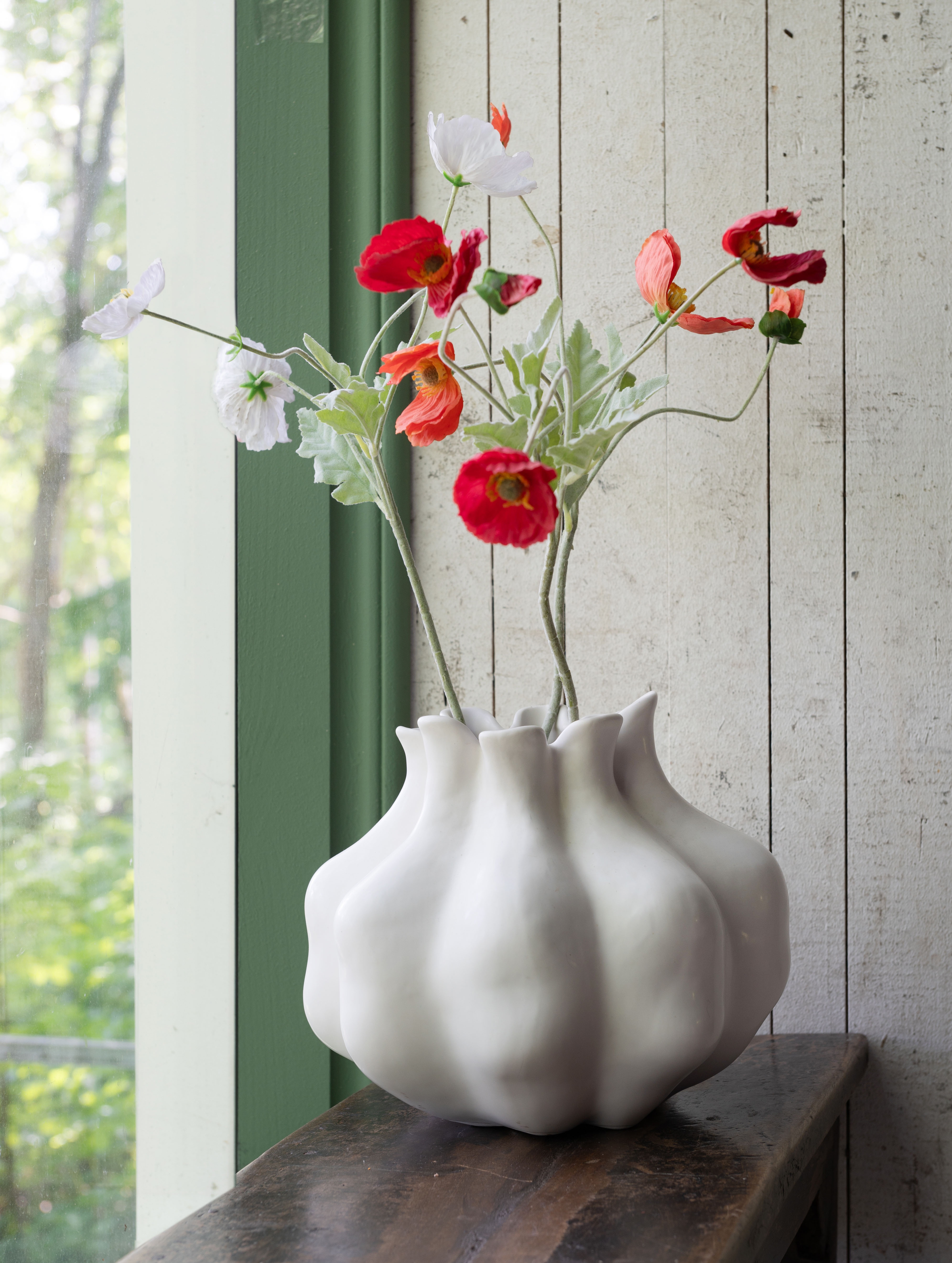 Vase - Pot - Ceramic - White
