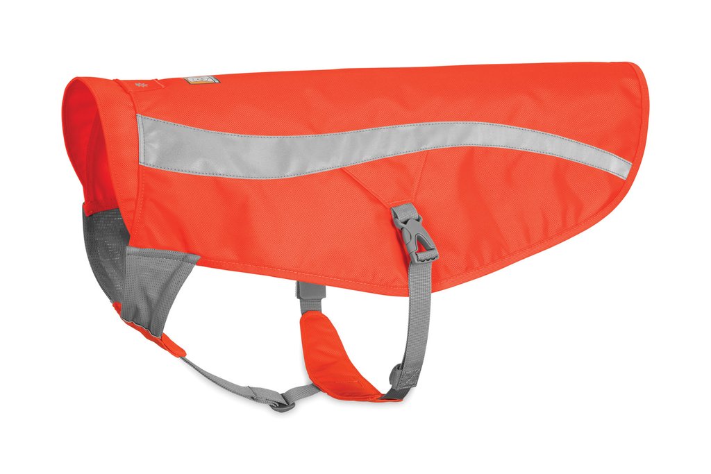 Ruffwear Track Jacket Blaze - Oranssi - Huomioliivi (L/XL)
