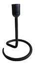 Ljusstake rund fot 17 cm