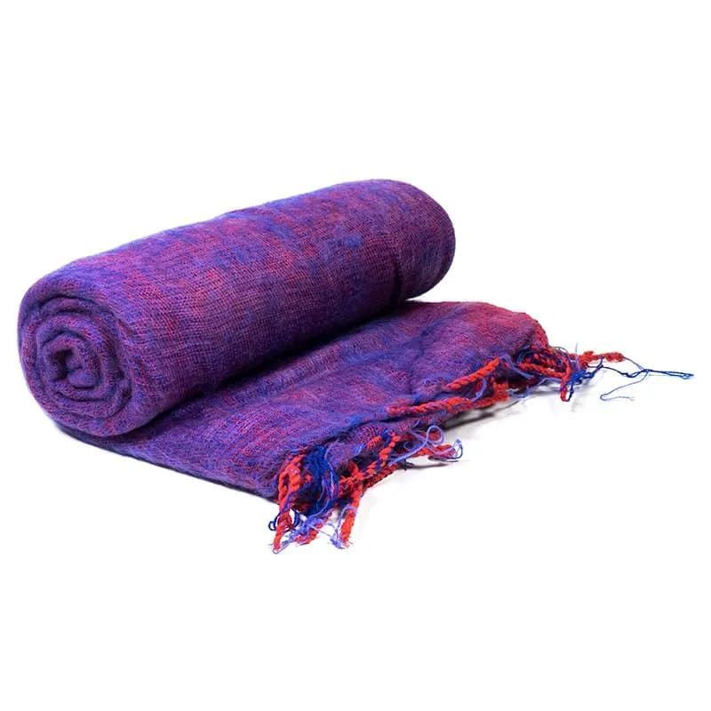 Meditation Pashmina Plain Violet 200X80