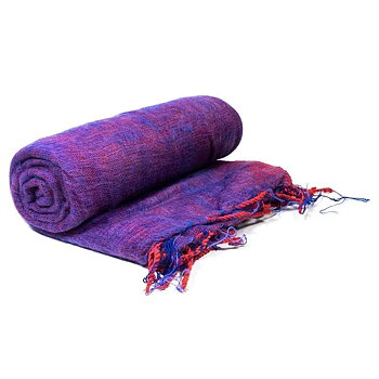 Meditation Pashmina Plain Violet 200X80