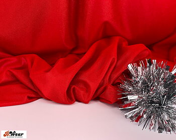Sheer fabric for lining - Red