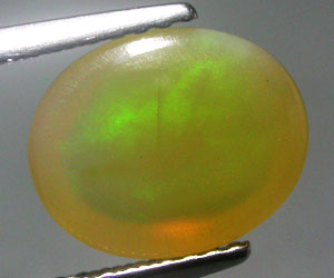 Piedra preciosa de ópalo natural genuina única de lujo grande de 1,85 ct - 3
