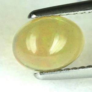 Piedra preciosa de ópalo natural genuina de lujo increíblemente hermosa de 1,02 ct