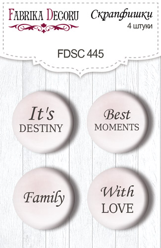 Flair Buttons  Nostalgia  4 st 25 mm