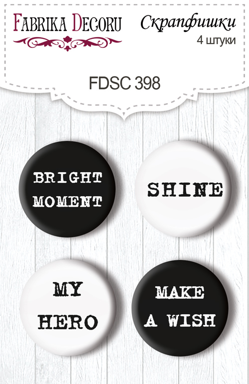 Flair Buttons  Mystical Space  4 st 25 mm