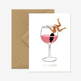 Just a drink card