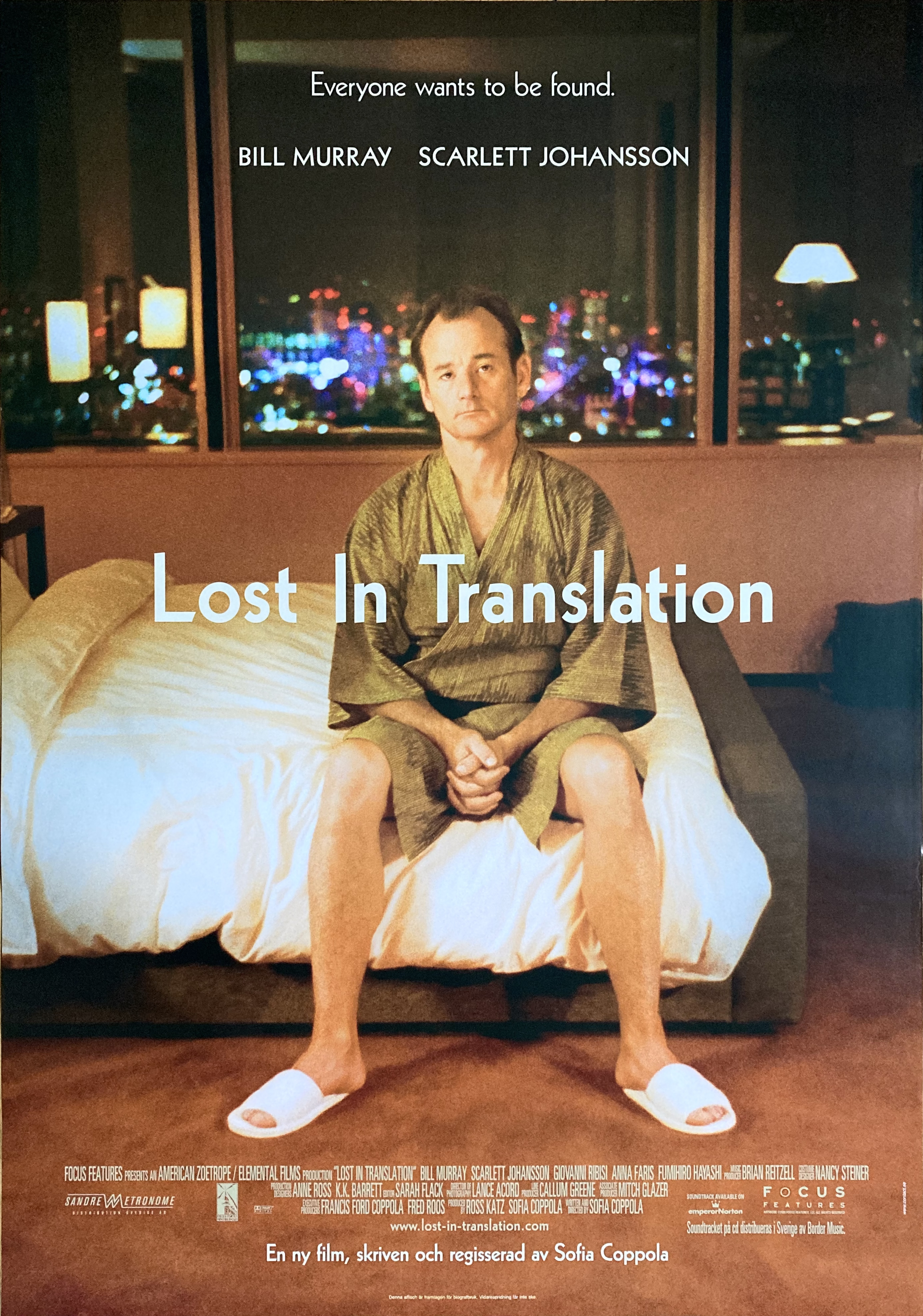 LOST IN TRANSLATION (2003) Style A