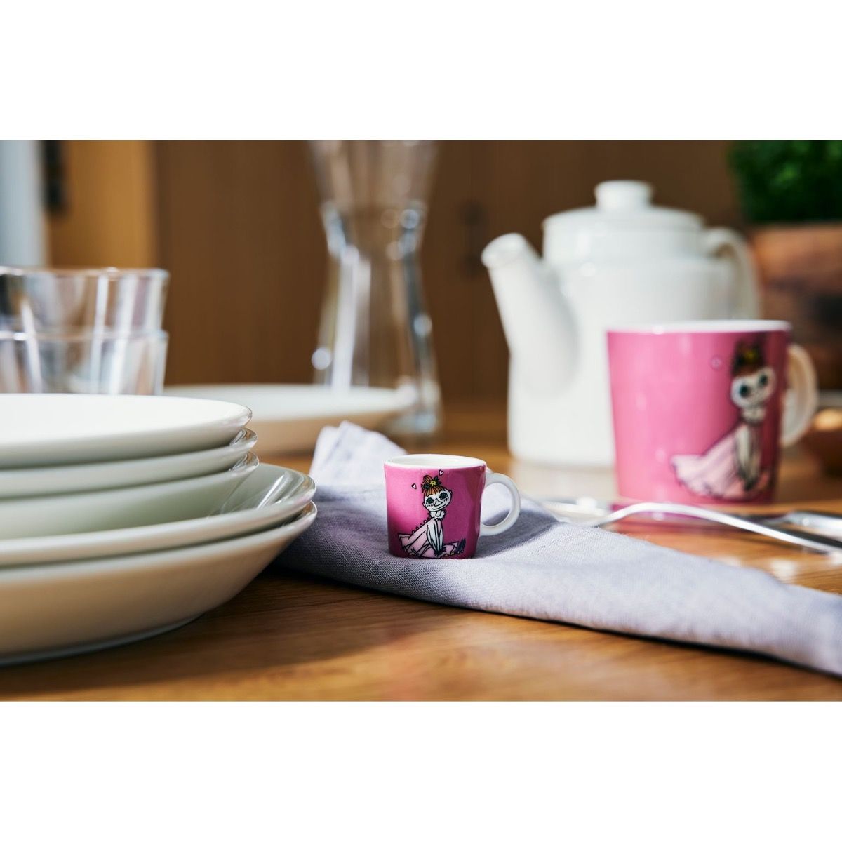 Arabia Number third Classic MINI Moomin Mugs - 6-pack - 4
