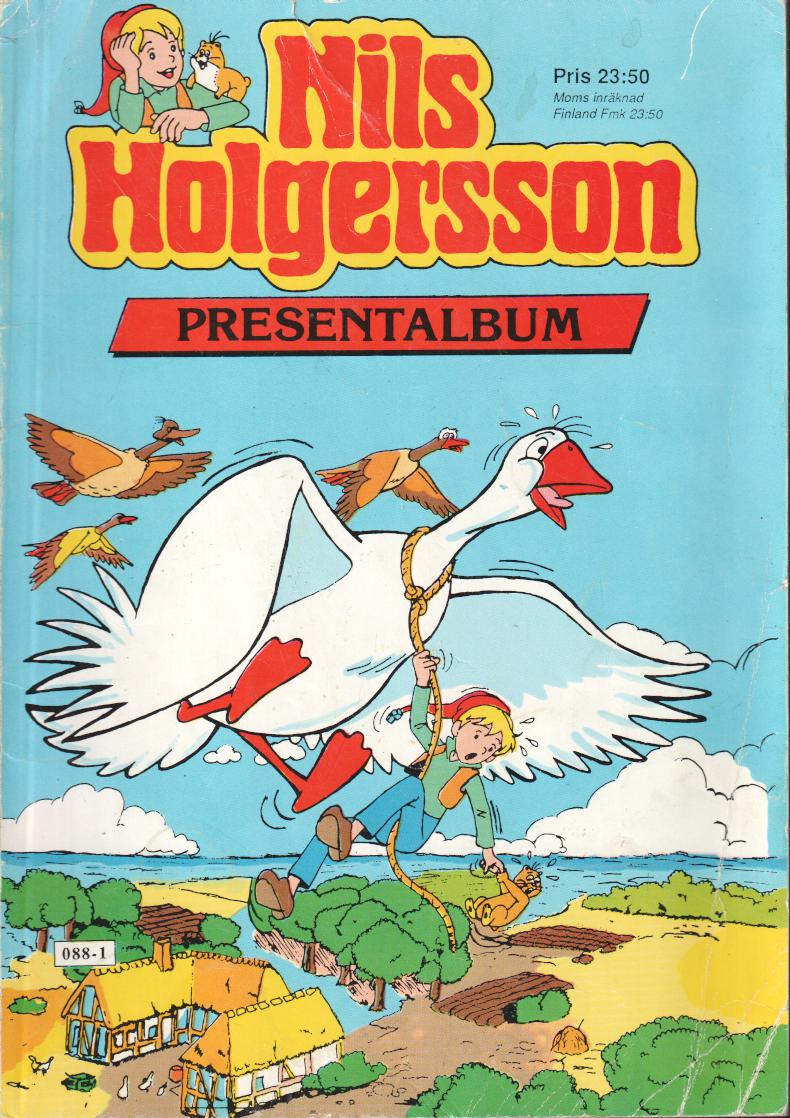 Nils Holgersson Presentalbum, begagnad