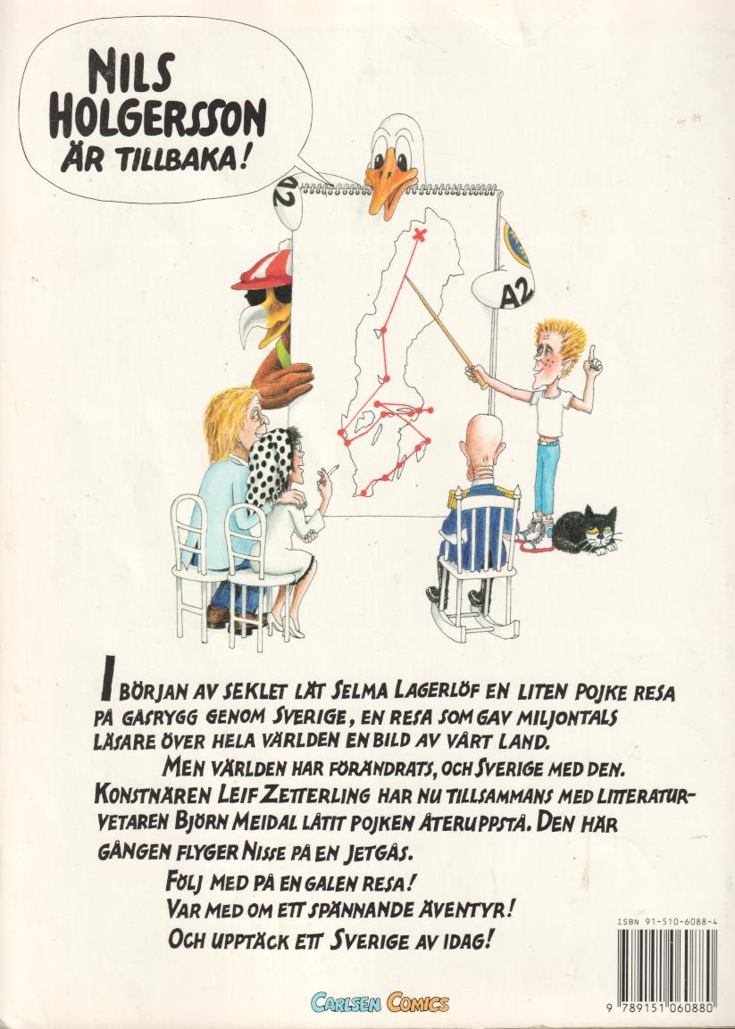 Nils Holgersson Flyger igen, begagnad - 2