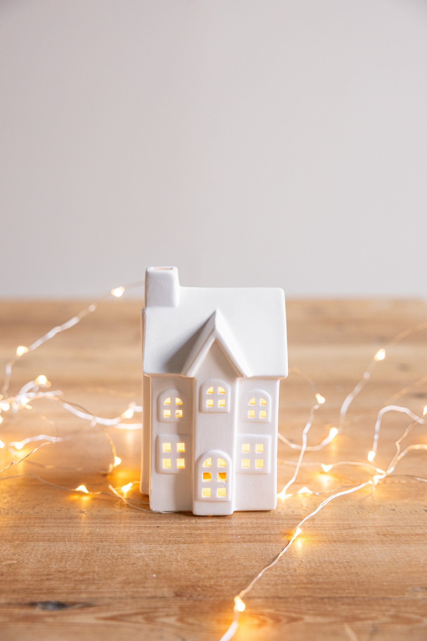 The Village - House Lantern - Lantern House - White - No. 2