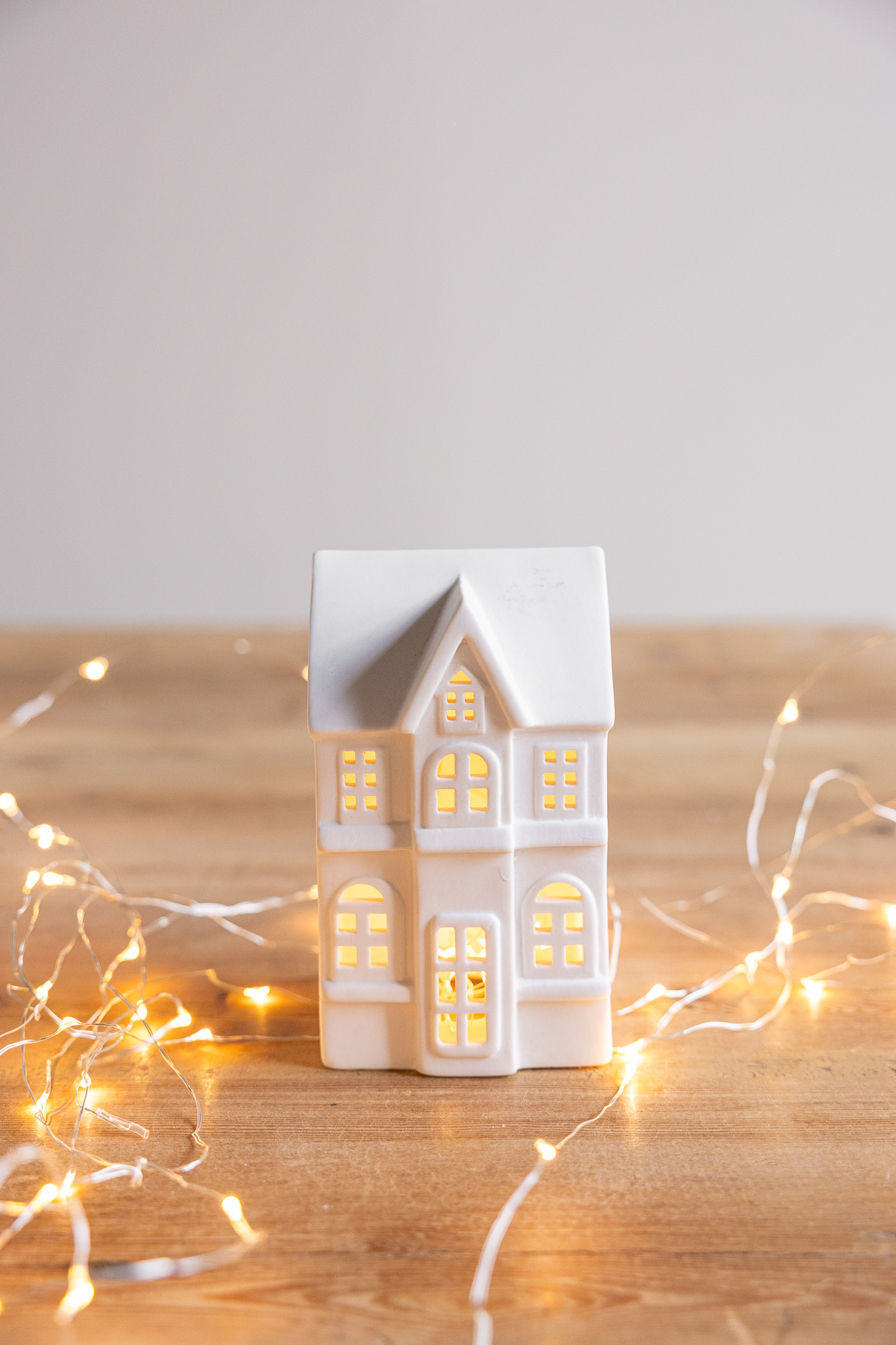 The Village - House Lantern - Lantern House - White - No. 3