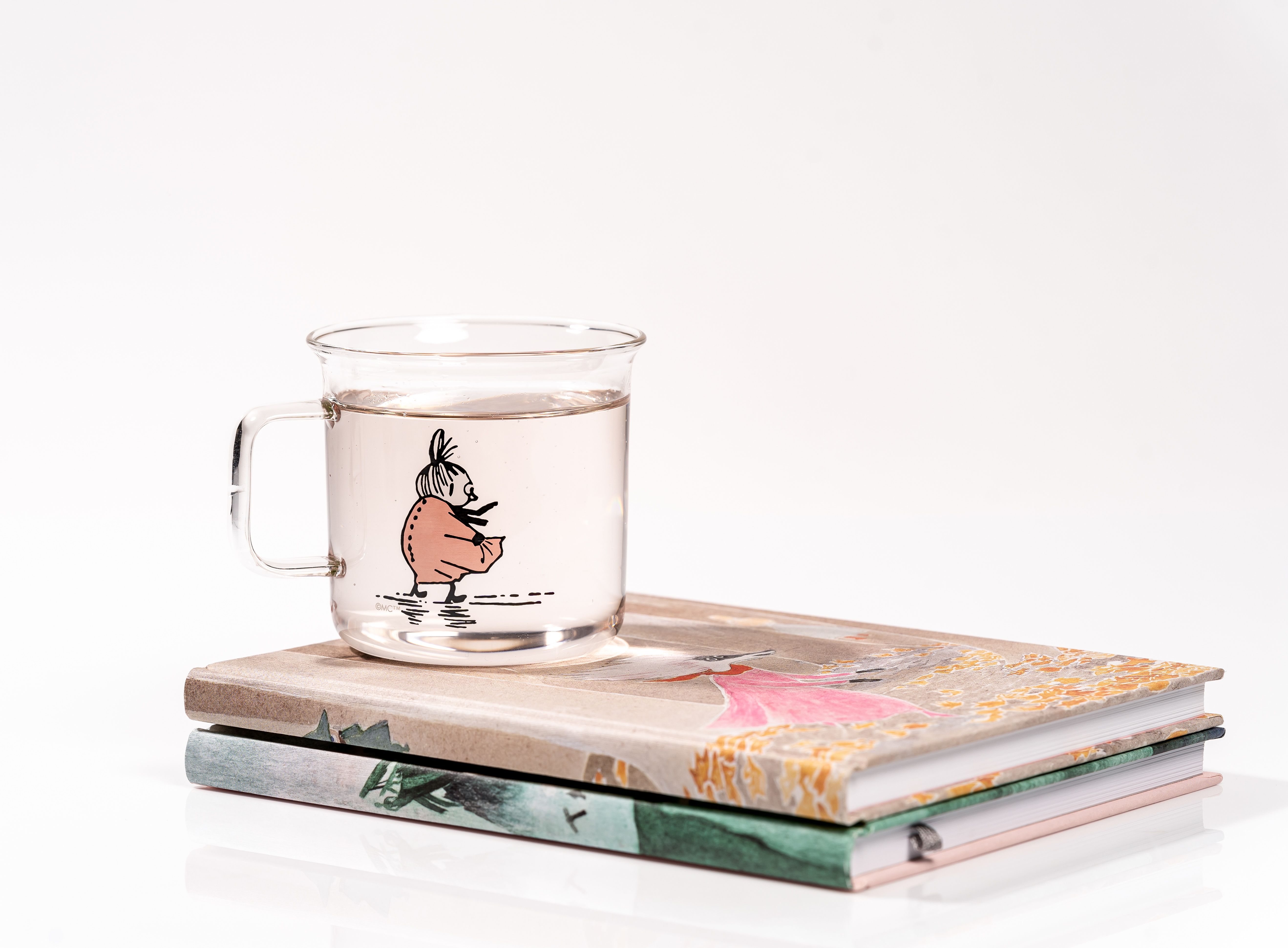 Moomin Glass Mug 3,5 dl - Little My - 2