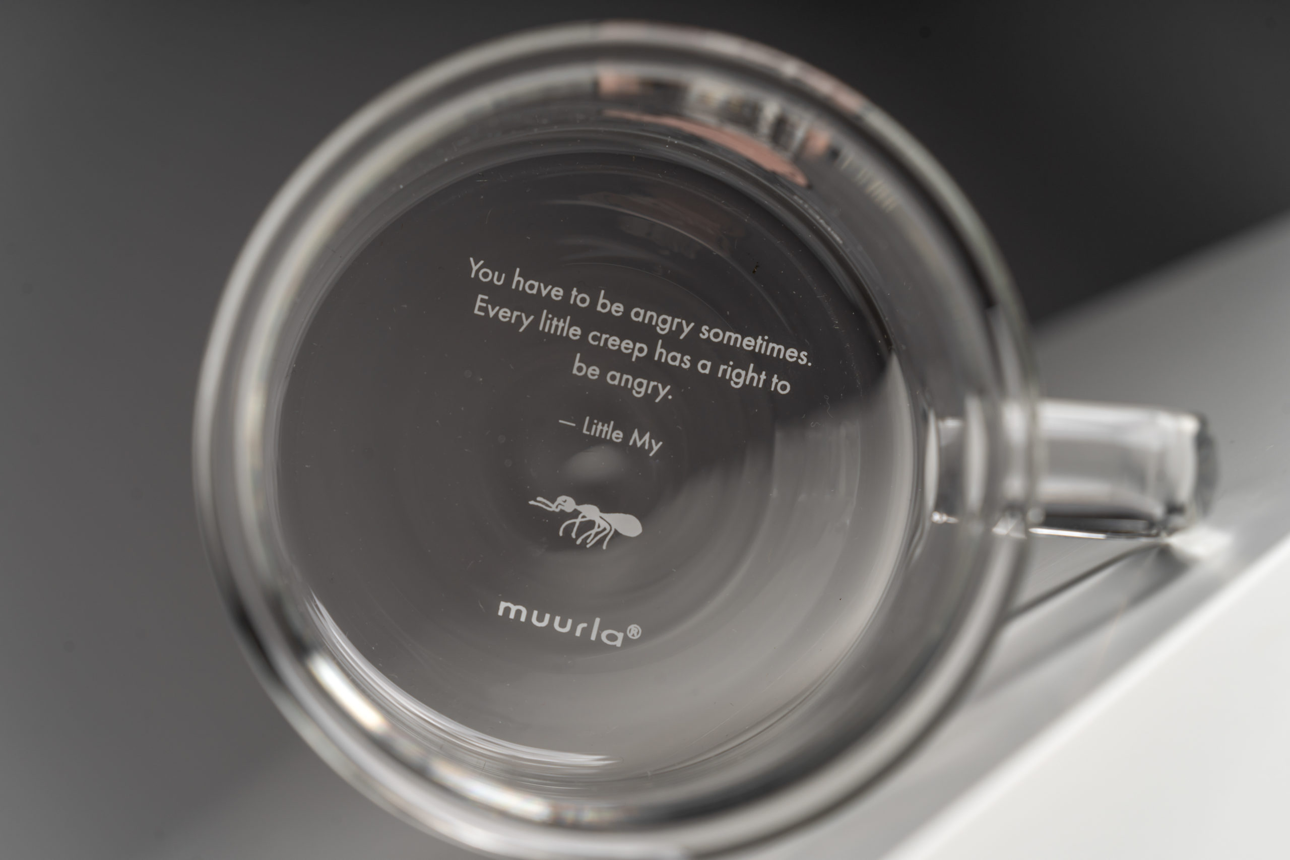 Moomin Glass Mug 3,5 dl - Little My - 3
