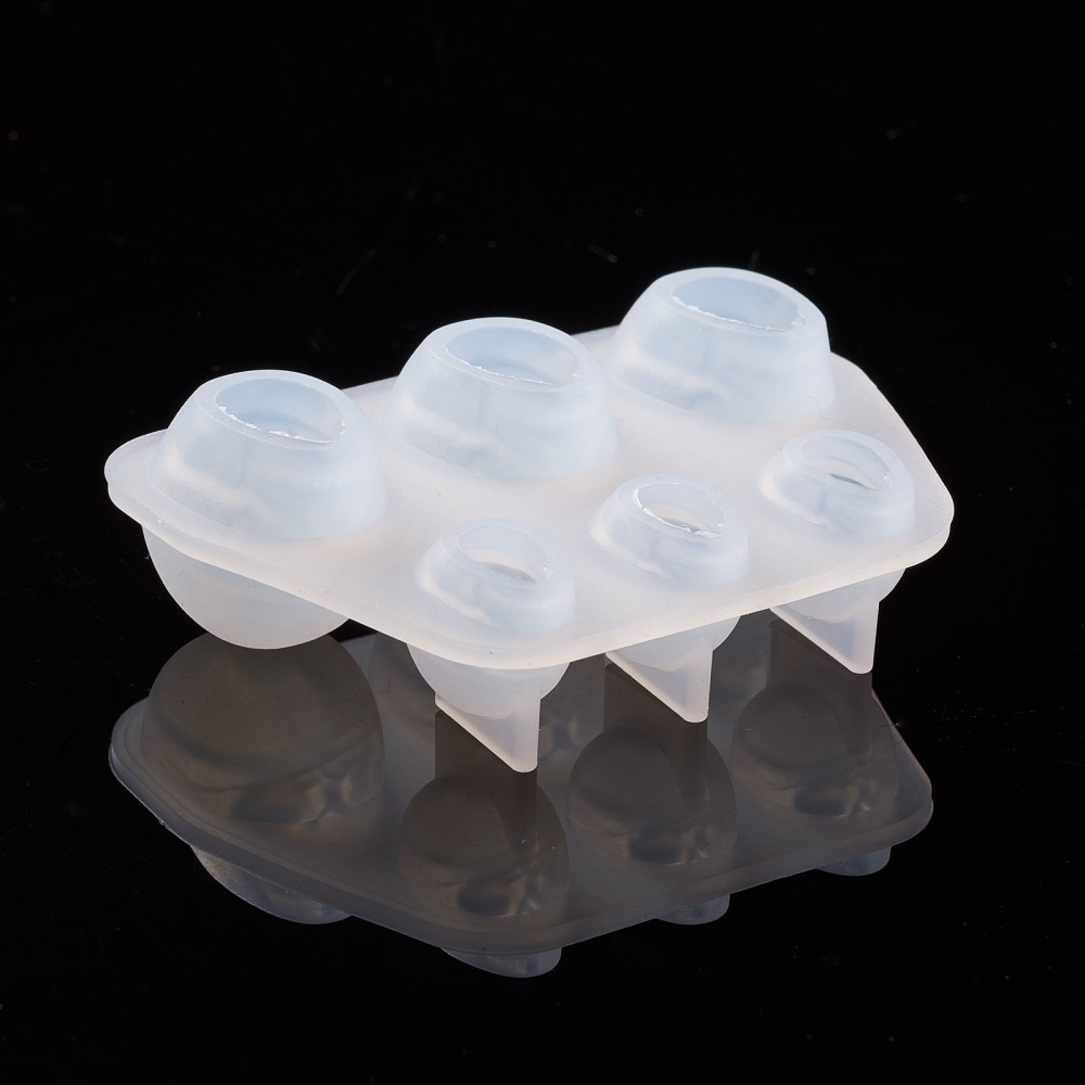 Silicone Resin Mold  skull, 2 sizes - 2