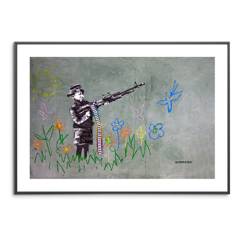 Tavelvägg Posters - Banksy Street Art Collection 06