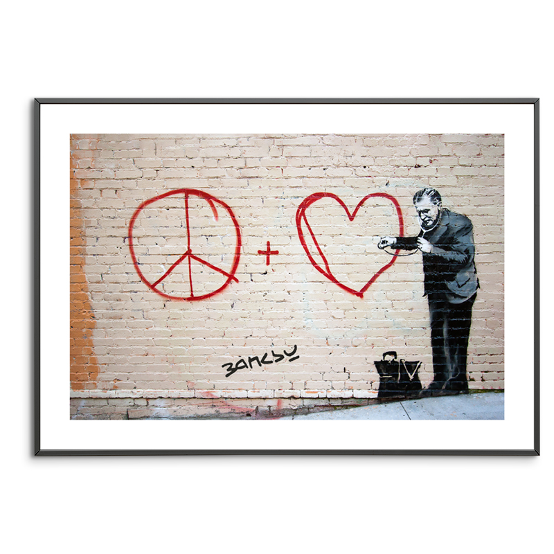 Tavelvägg Posters - Banksy Street Art Collection 06