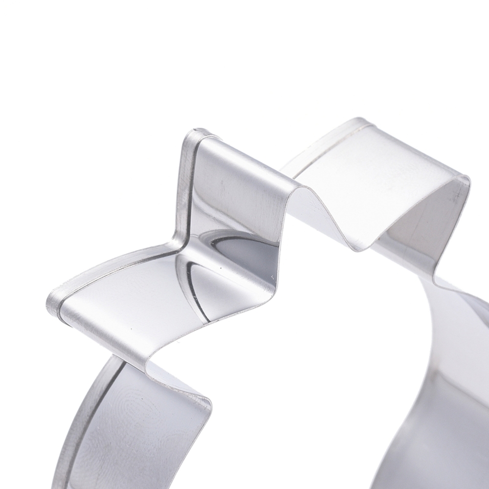 Cookie cutter, stainless steel-  Strawberry - 4