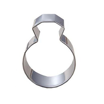 Kakform/ utstickare i rostfritt stål  - Diamant Ring