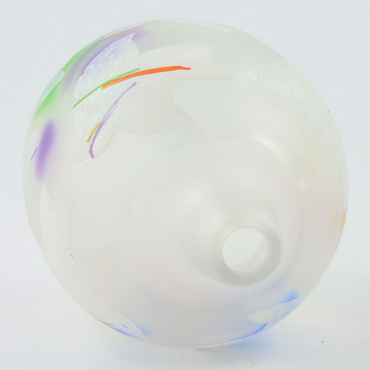 バーティル･ヴァリーン ハトのガラスのベース Vase 1984年　14cm