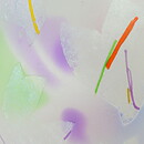 バーティル･ヴァリーン ハトのガラスのベース Vase 1984年　14cm