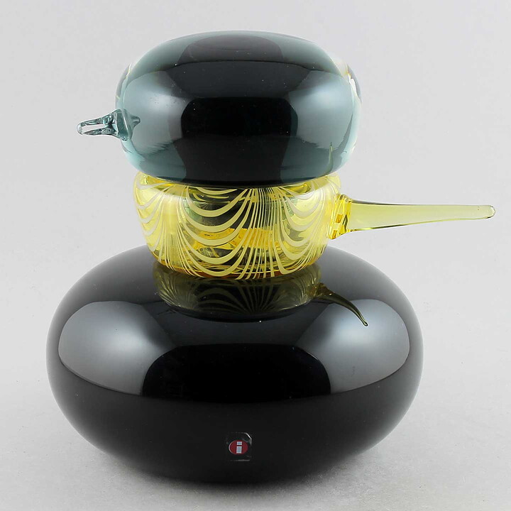 マッティ・クレネル   Harakkaシリーズ　セグメントされたフォルムの鳥の親   　20 cm