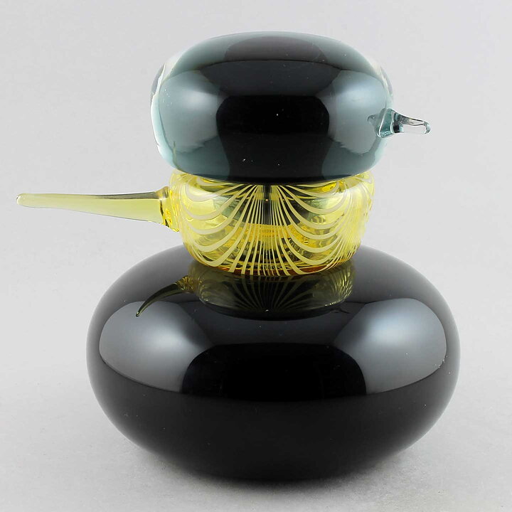 マッティ・クレネル   Harakkaシリーズ　セグメントされたフォルムの鳥の親   　20 cm