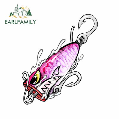 Dekal wobbler 2 (Earlfamily) 13cm