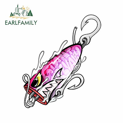 Dekal wobbler 2 (Earlfamily) 13cm