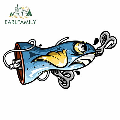 Dekal wobbler 5 (Earlfamily) 13cm